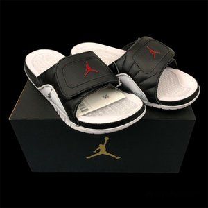 Nike Jordan Hydro V Premier "Playoffs" Size 14 Men's Slides Sandals 351006 066